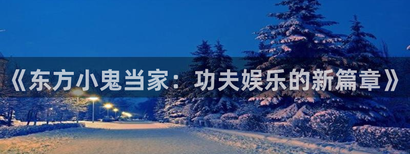 鼎天国际入口：《东方小鬼当家：功夫娱乐的新篇章》