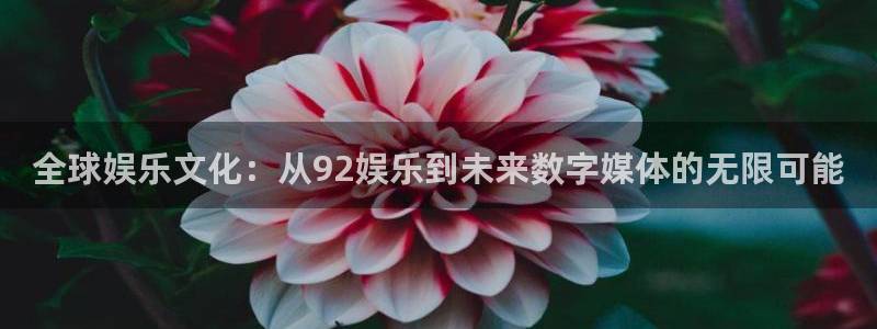 鼎天国际地址：全球娱乐文化：从92娱乐到未来数字媒体的无限可能