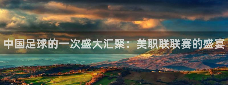 鼎天国际是哪个平台旗下的：中国足球的一次盛大汇聚：美职联联赛的盛宴